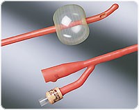 BARDEX Infection Control Coude 2-Way Specialty Foley Catheter 24 Fr 5 cc
