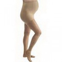 Small Maternity Black Clsd Toe Ultrasheer, 20-30