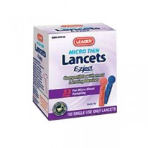Leader E-Z Ject Micro Thin Lancets 33G (100 Count)