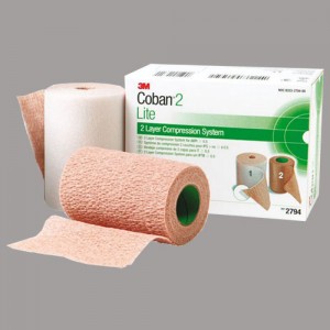 Coban Latex-Free 2-Layer Lite Compression System
